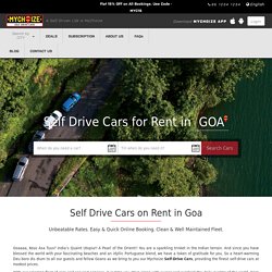 Self Drive Cars for Rent in Goa - MyChoize