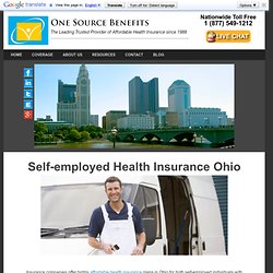Self-employed Health Insurance Ohio, Affordable Health Insurance
