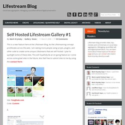Self Hosted Lifestream Gallery #1