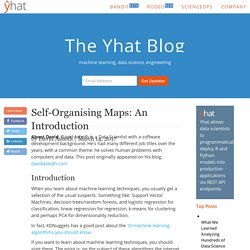 Self-Organising Maps: An Introduction