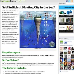 Self-Sufficient Floating City in the Sea?