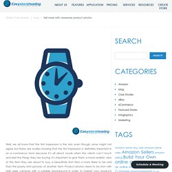 Sell more with awesome product photos