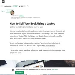 How to Sell Your Book Using a Laptop – Publishizer
