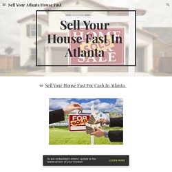 Sell Your Atlanta House Fast