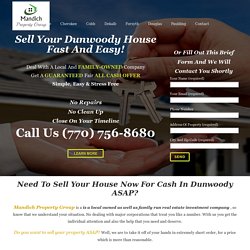 Sell Your House Fast For Cash In Dunwoody