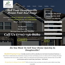 How To Sell Your House Fast For Cash In Douglasville