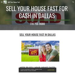 Sell Your House Fast - Sell Your House Fast Dallas GA