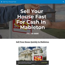 Sell Your House Fast - Sell Your House Fast Mableton