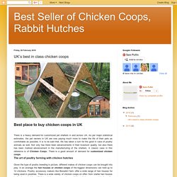 Things to consider when looking for customized chicken coops