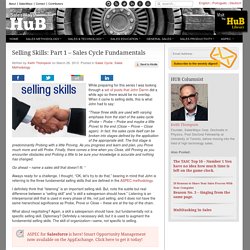 Selling Skills: Part 1 - Sales Cycle Fundamentals » SalesWays HUB