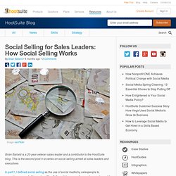 Social Selling for Sales Leaders: How Social Selling Works