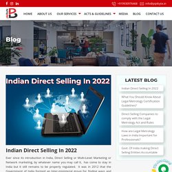 Indian Direct Selling In 2022