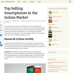 Top Selling Smartphones in the Indian Market