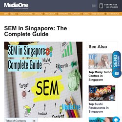 SEM in Singapore: The Complete Guide