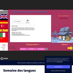 Semaine des langues by dsden.morbihan on Genial.ly