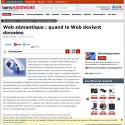 Web sémantique : quand le Web devient données : Introduction