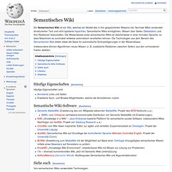 Semantisches Wiki