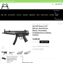 HK sp5 9mm semi auto pistol for sale - Guns Atlantic