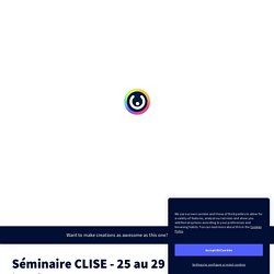 Séminaire CLISE - 25 au 29 janvier 2021