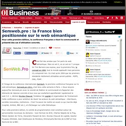 Semweb.pro : la France bien positionnée sur le web sémantique