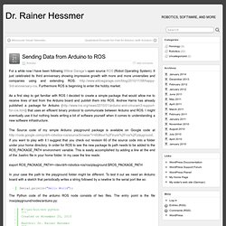 Sending Data from Arduino to ROS » Dr. Rainer Hessmer - Nightly