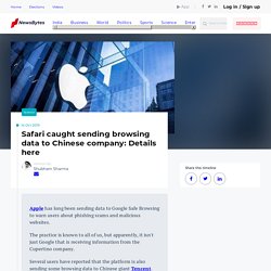 Safari caught sending browsing data to Chinese company: Details here