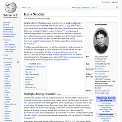 Irena Sendler