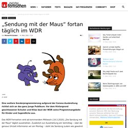 „Sendung mit der Maus“ fortan täglich im WDR - DIGITAL FERNSEHEN