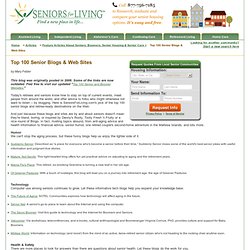 Top 100 Senior Blogs & Web Sites - SeniorsForLiving