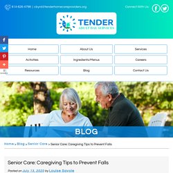 Senior Care: Caregiving Tips to Prevent Falls