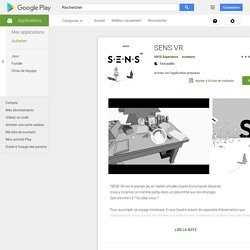 SENS VR – Applications sur Google Play