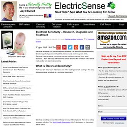 Electrical Sensitivity – Research, Diagnosis and Treatment