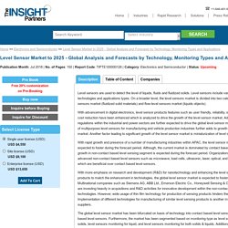 Level Sensor Market by Technology & Monitoring Types