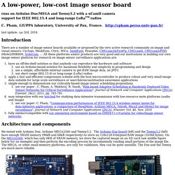 An image sensor board based on Arduino Due and uCamII camera