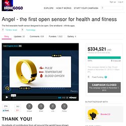Angel - the first open sensor for health and fitness