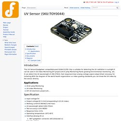 UV Sensor (SKU:TOY0044