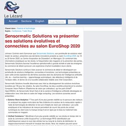 Sensormatic Solutions va présenter ses solutions évolutives et connectées au salon EuroShop 2020