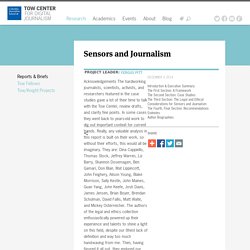 c4r3ym4 added: Sensors and Journalism
