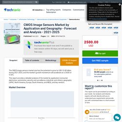 CMOS Image Sensors Market [2021-2025]
