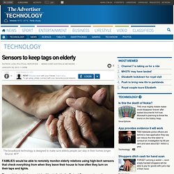 Sensors to monitor the aged: possibilities if used ethically and 'is perceived safety more important than privacy?'