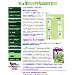 The Sensory Connection Program Overview