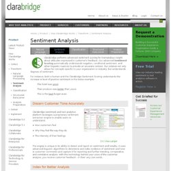 Sentiment Analysis