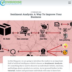 Sentiment Analysis: A Way To Improve Your Business