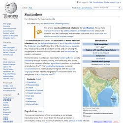 Sentinelese - Wikipedia