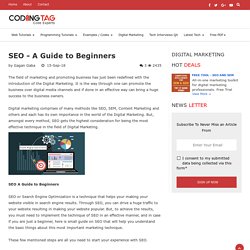 SEO A Guide to Beginners