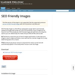 SEO Friendly Images