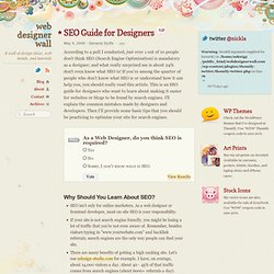 SEO Guide for Designers