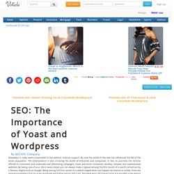 Seo the importance of yoast and wordpress