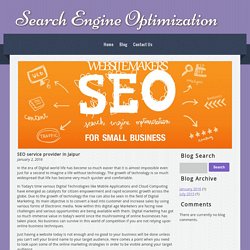 SEO service provider in Jaipur
