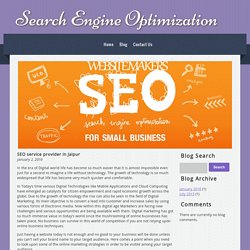 SEO service provider in Jaipur